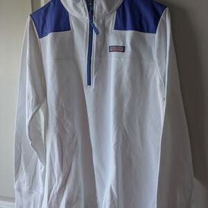 Vineyard Vines White and Blue Sweatshirt